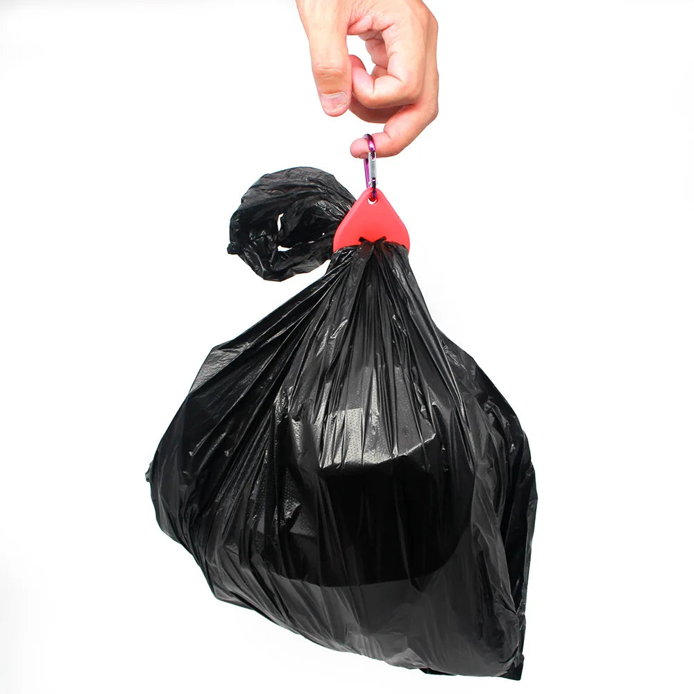Porte sacs à déjections mains libres