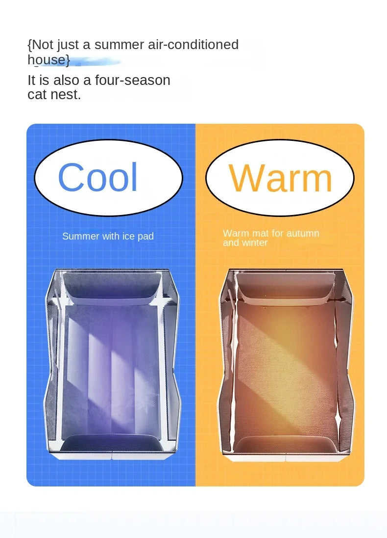 Niche Climatisée pour Chat et Chien