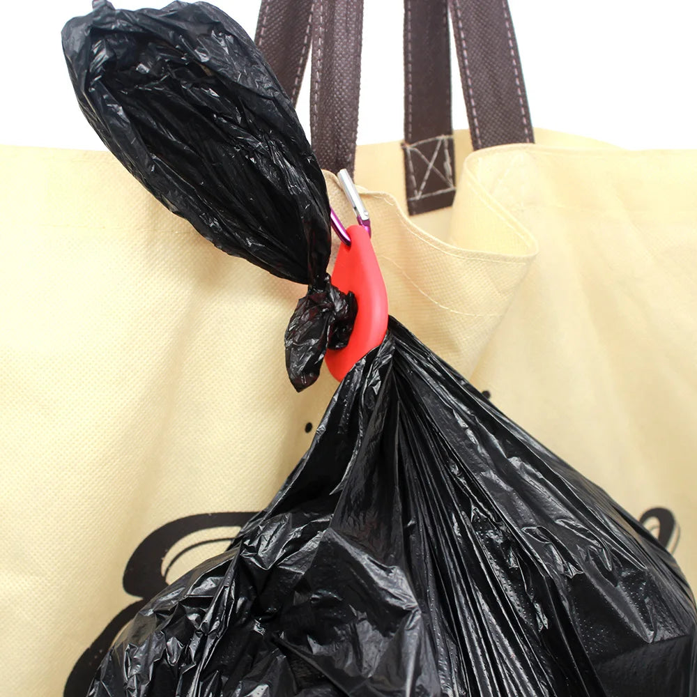 Porte sacs à déjections mains libres