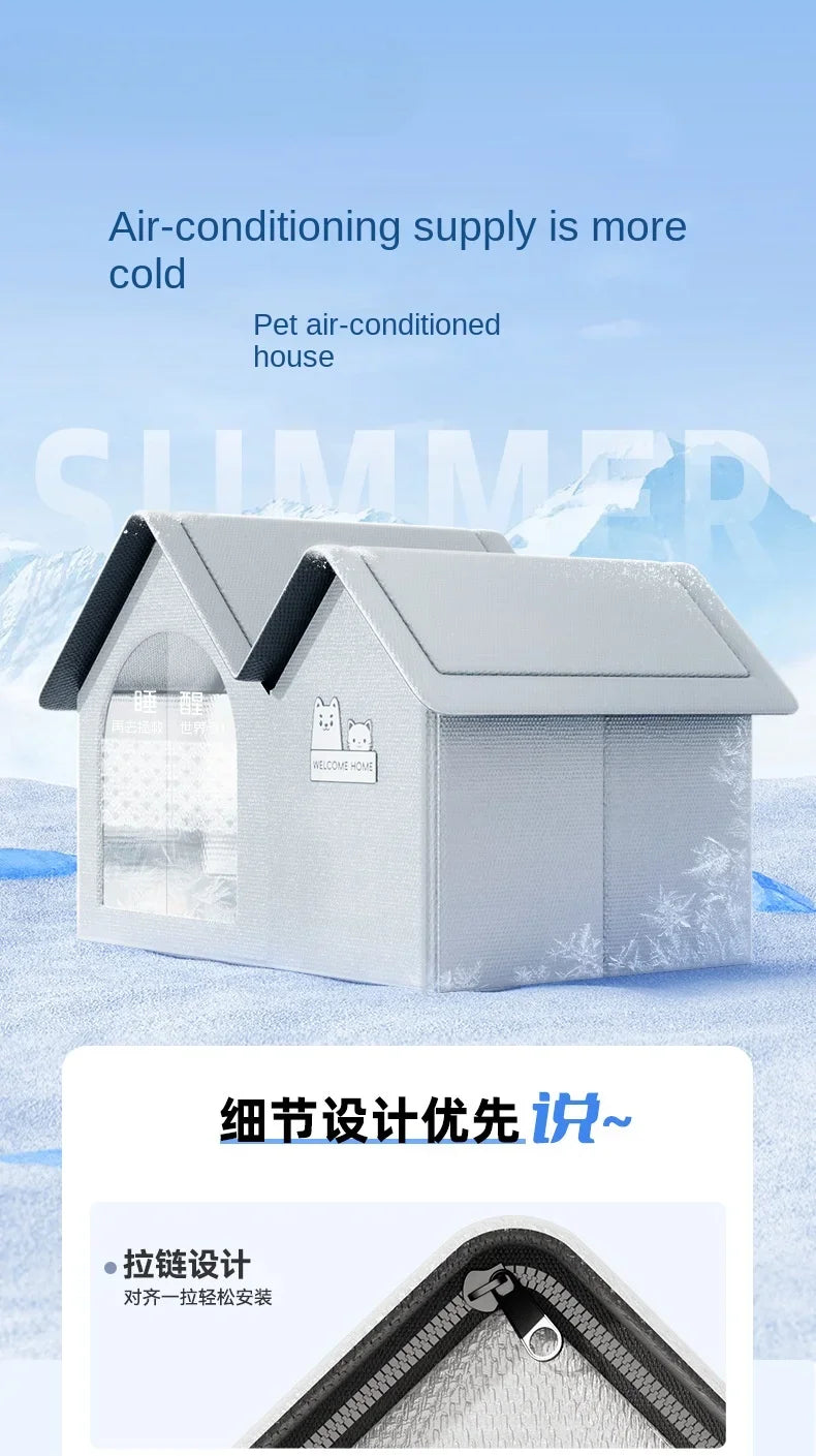 Niche Climatisée pour Chat et Chien
